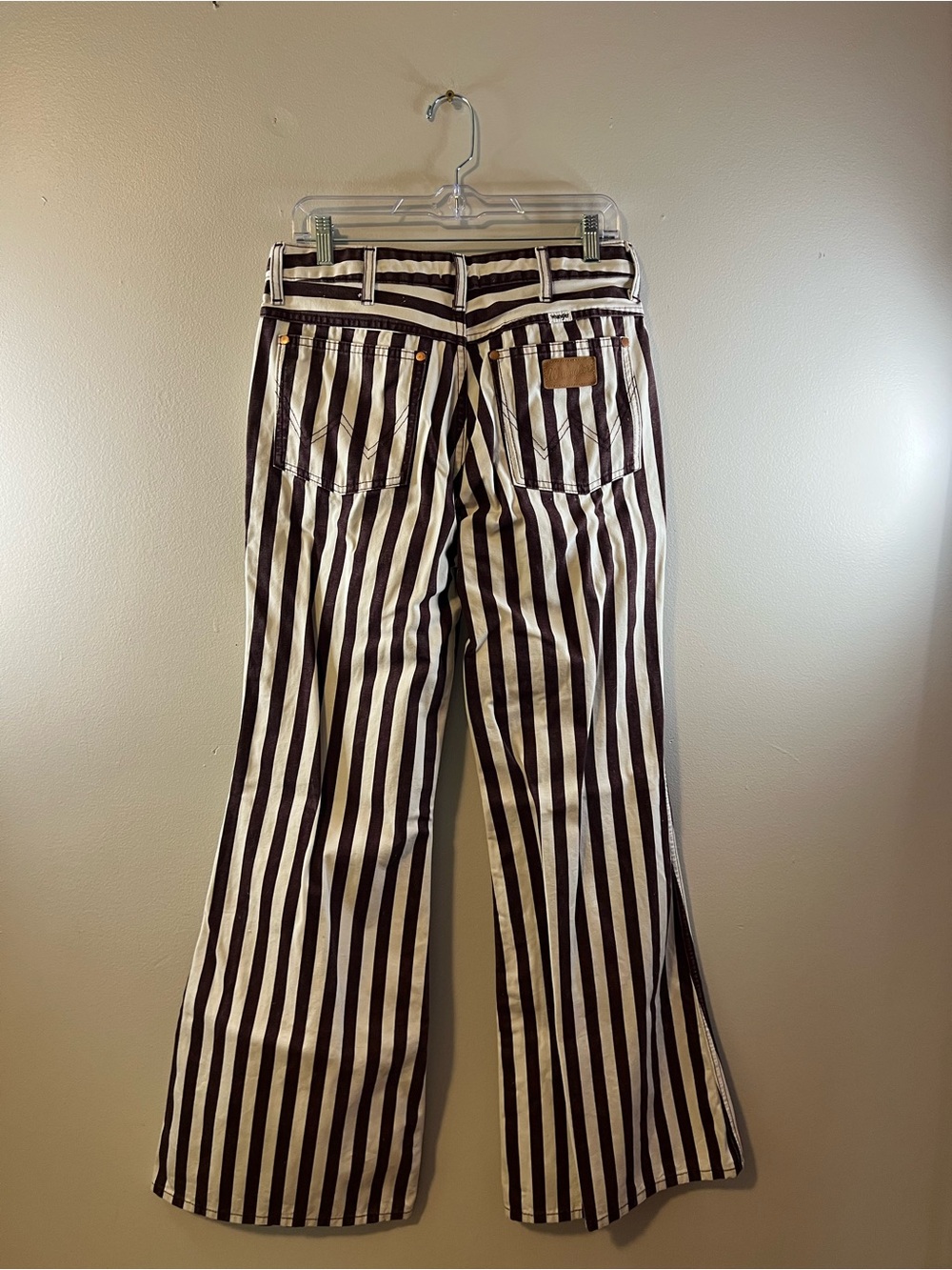 Wrangler "The Wanderer" High-Rise Striped Flare Jeans - Picture 13 of 16